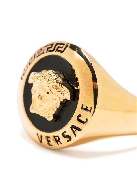 versace ring letters|Versace ring cheap.